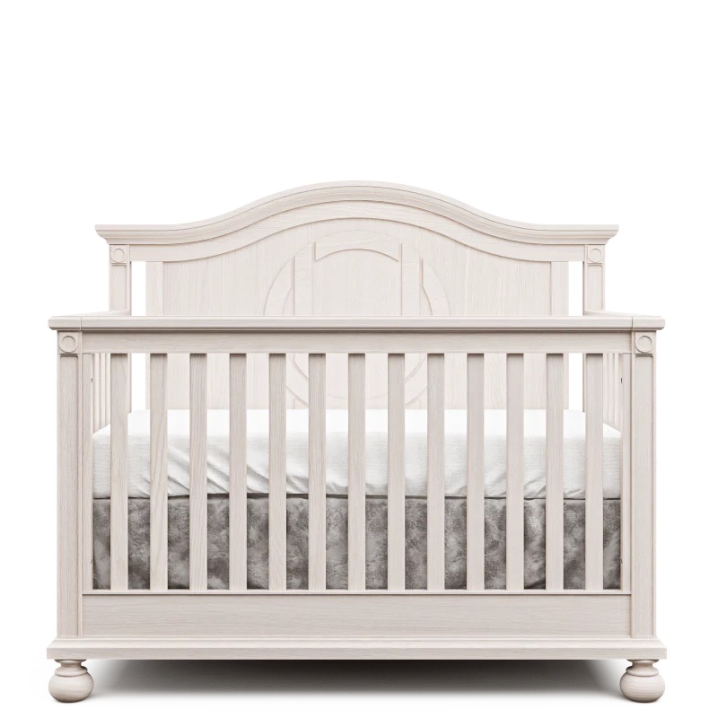 Romina Dakota Convertible Crib Ash