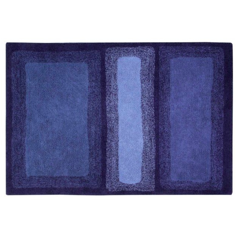 Washable Rug Water Alaska Blue