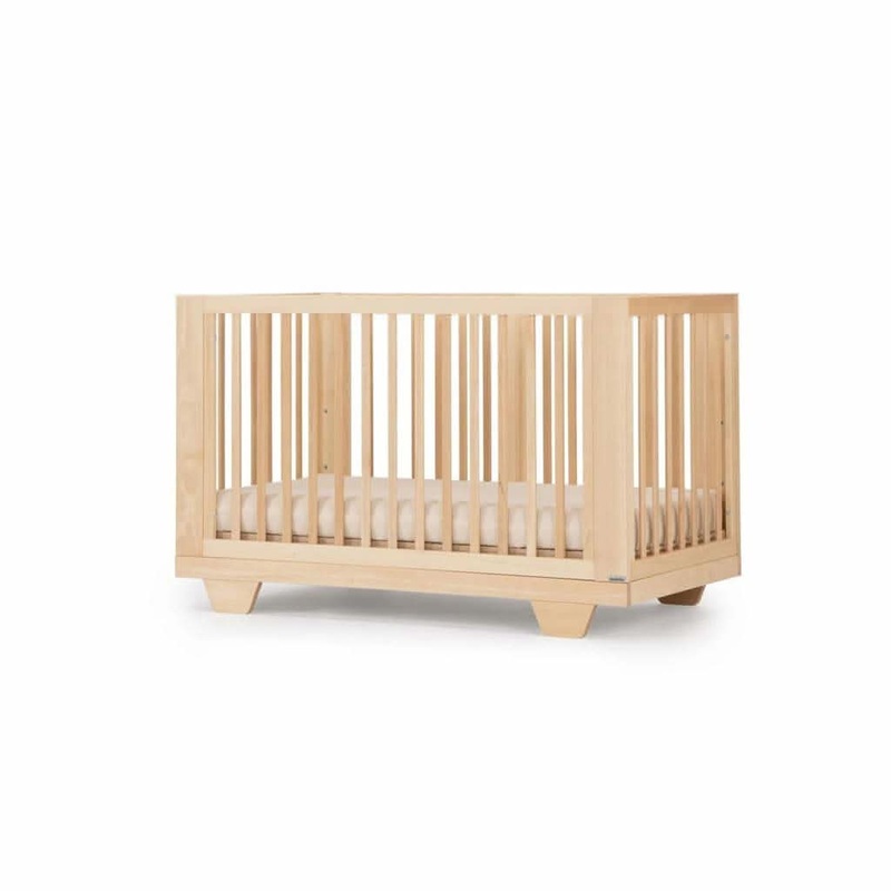 DaDaDa Spirit 8-in-1 Convertible Crib Natural