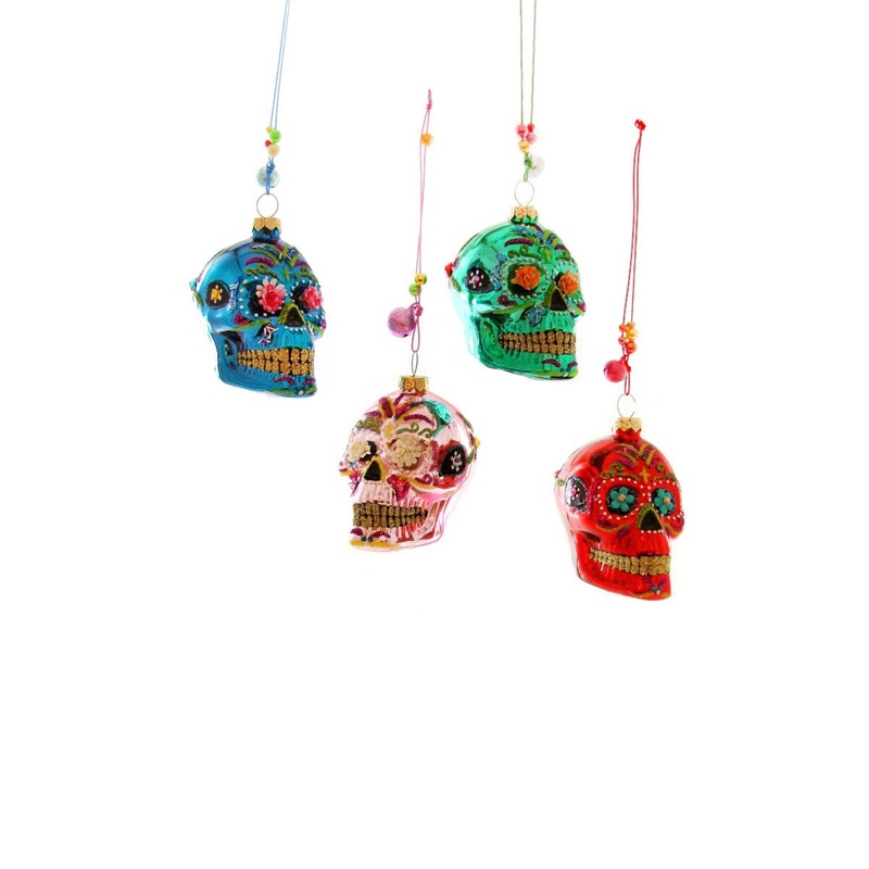 Dia de Los Muertos Skulls  Ornament