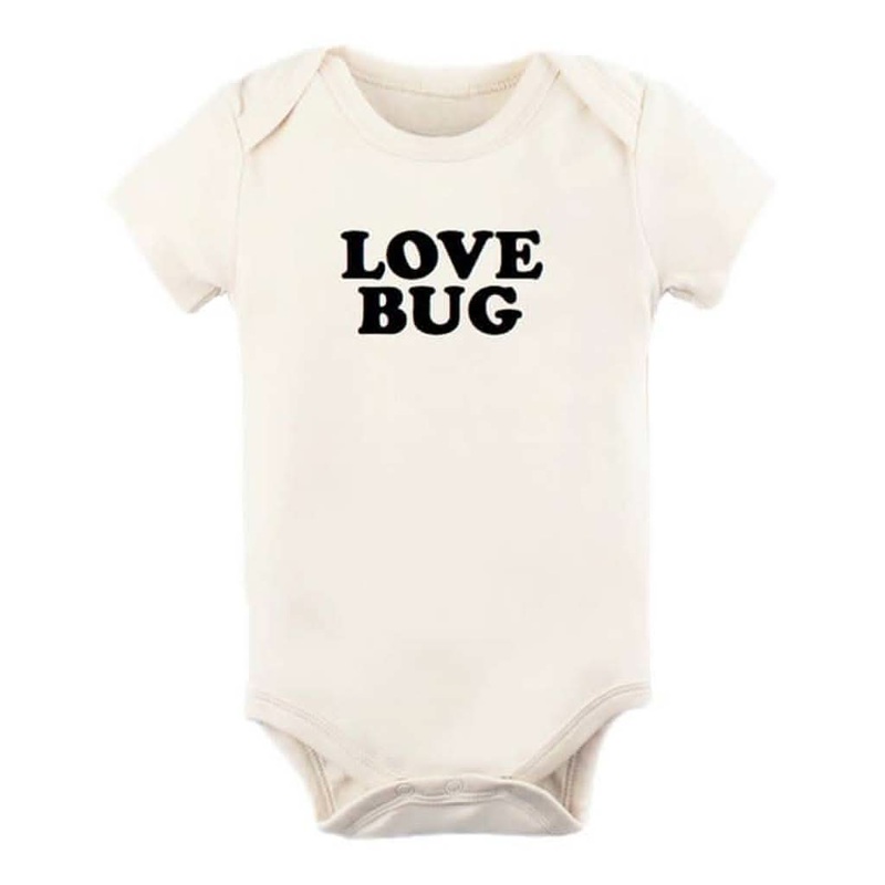 Tenth & Pine Love Bug Organic Cotton Onesie 3-6 Months