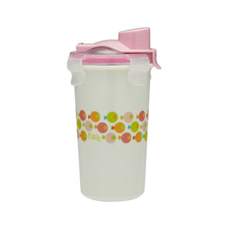 Innobaby Stainless Drinking Cup 12oz- Fish Pink