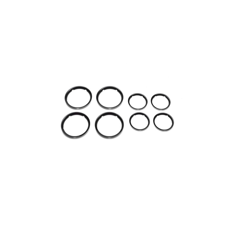 Bugaboo Fox Wheels Caps Black