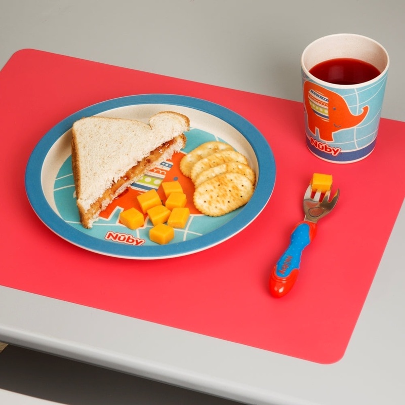 Sure Grip Silicone Placemat Red