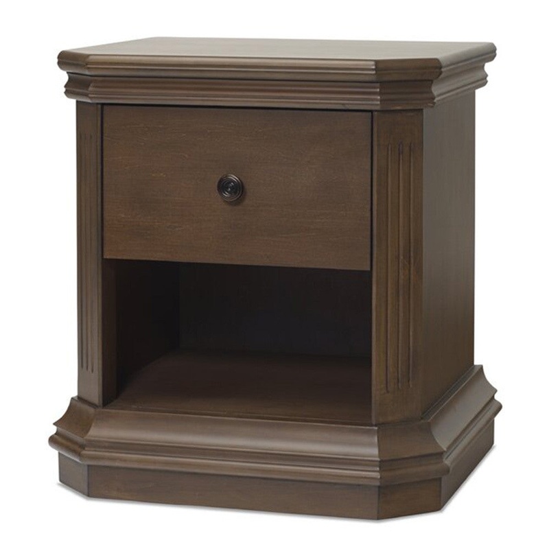 Sorelle Sutton Nightstand in Chocolate