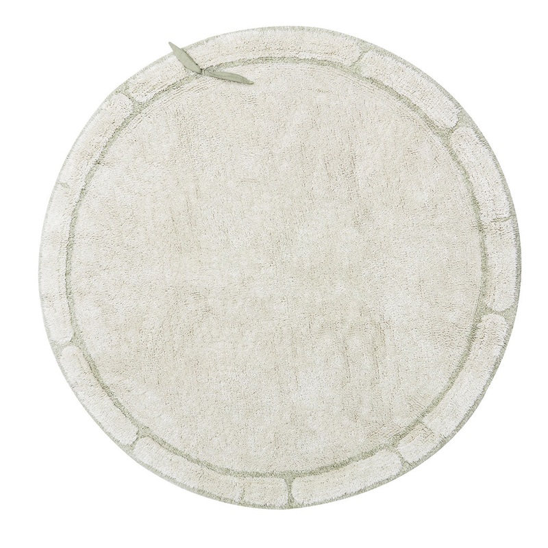 Bamboo Leaf Washable Rug