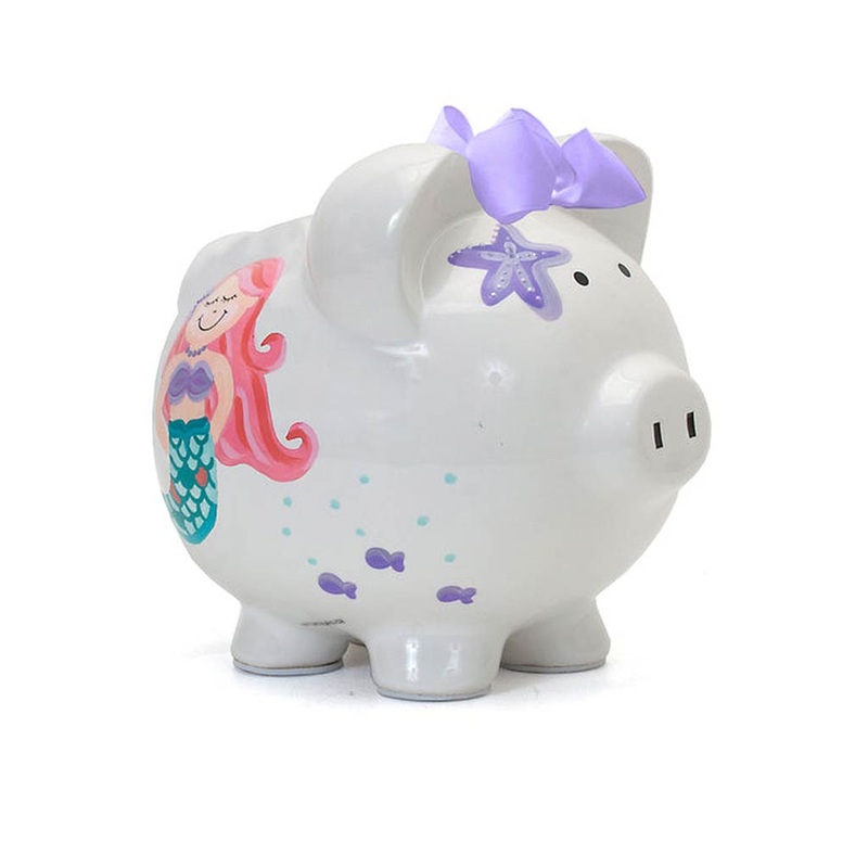Child To Cherish Mermaid Piggy Bank Mermaid