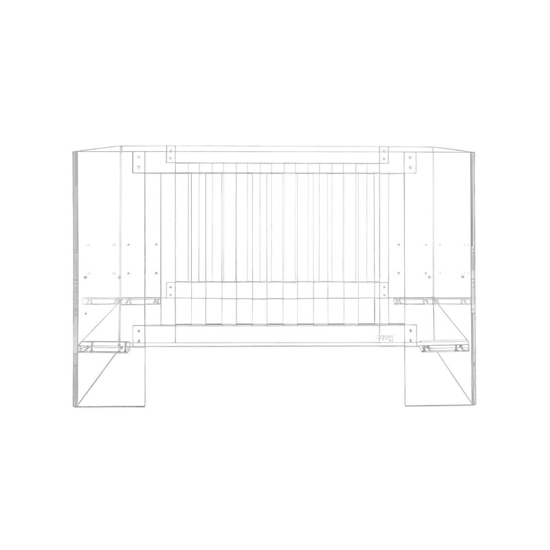 Nursery Works Vetro Acrylic Designer Crib