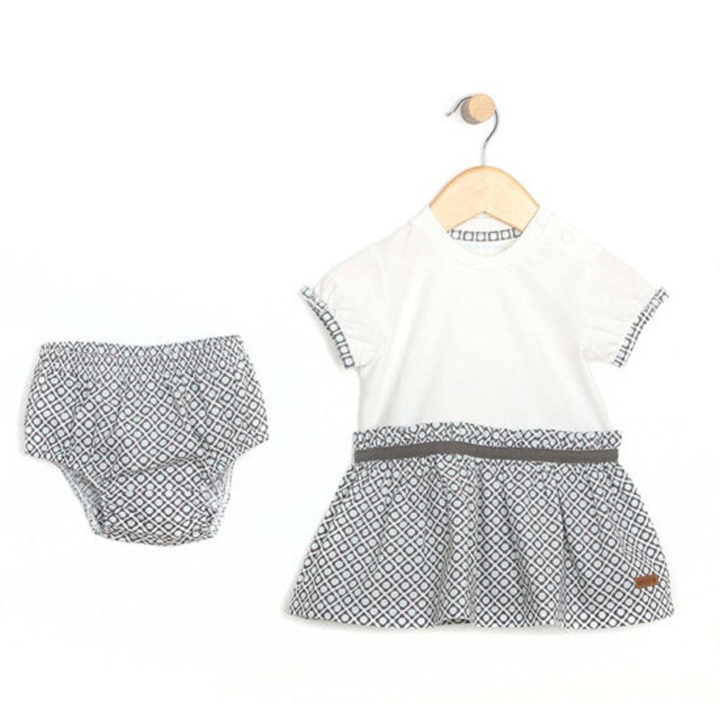 Robeez Geo Dress with Diaper Cover 0-3 months