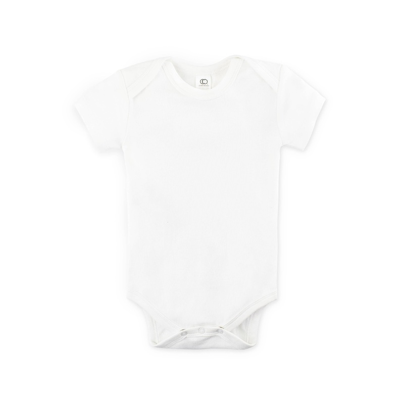 Short Sleeve White: 6-12M