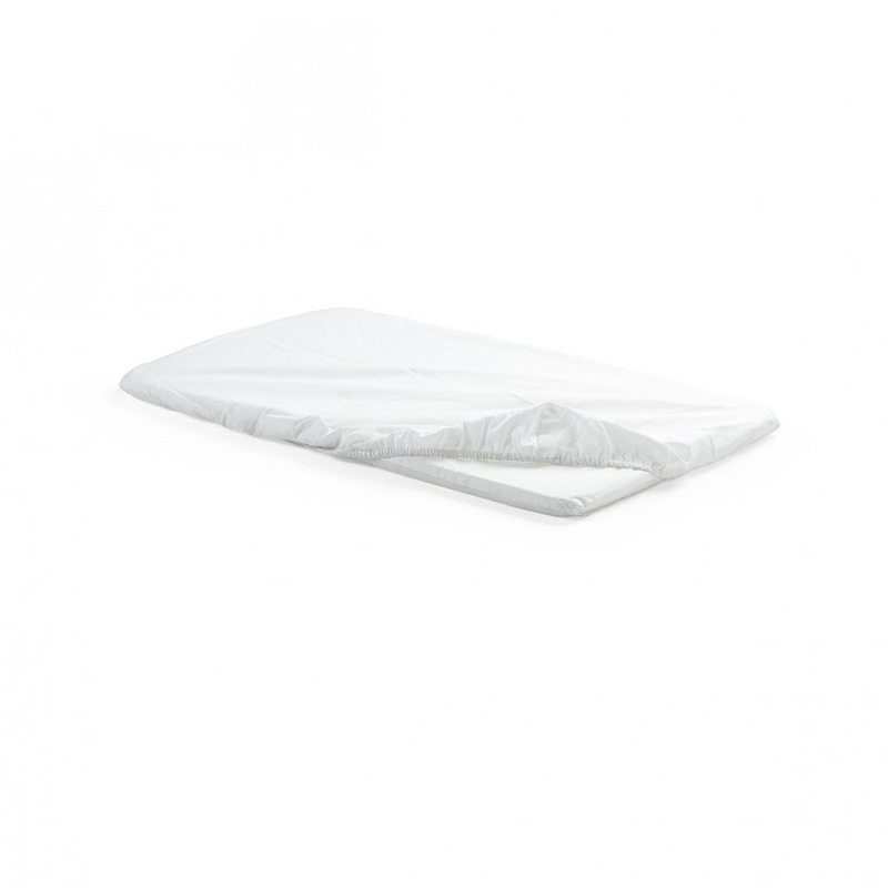 STOKKE Home Cradle Fitted Sheet 2pc White