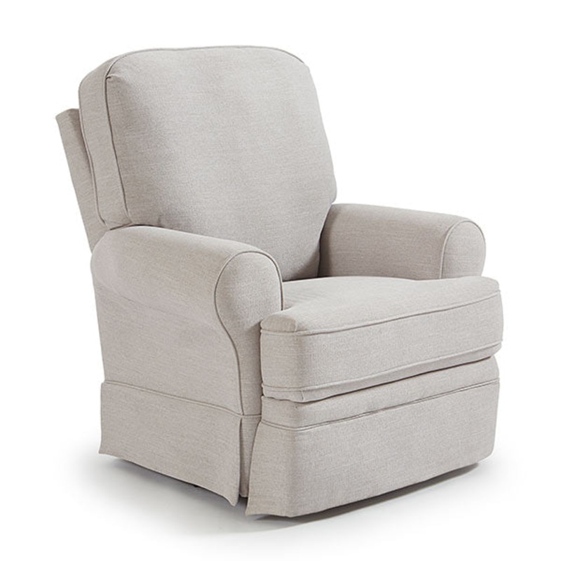 Best Chairs Juliana Swivel Glider Recliner-Choose from Custom Fabric Choices Swivel Glider Recliner