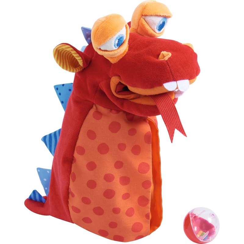 Eat-it-Up Dragon Glove Hand Puppet  Interactive Plush Toy
