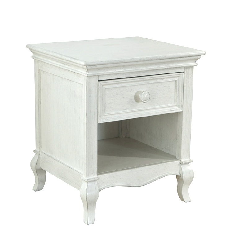 Pali Diamante Nightstand Vintage White