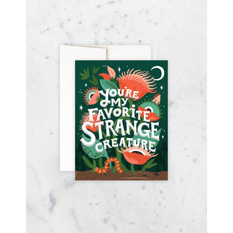Strange Creature Card