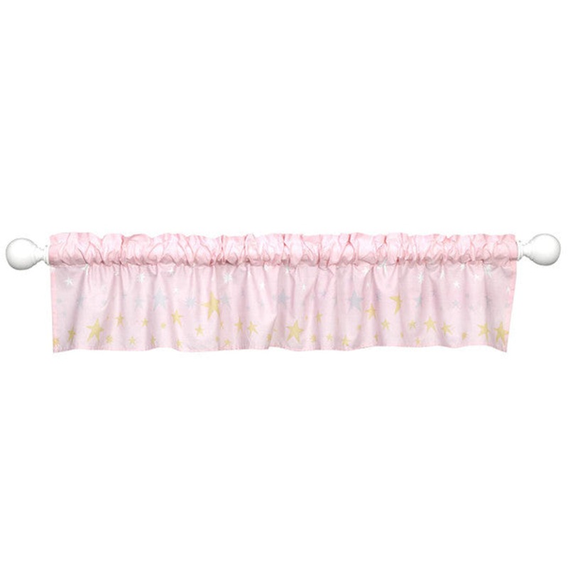 Bedtime Originals Rainbow Unicorn Window Valance