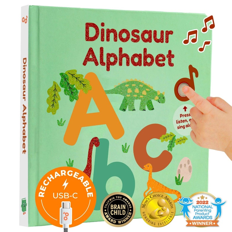 Cali’s Books Dinosaur Alphabet | USB-C Rechargeable
