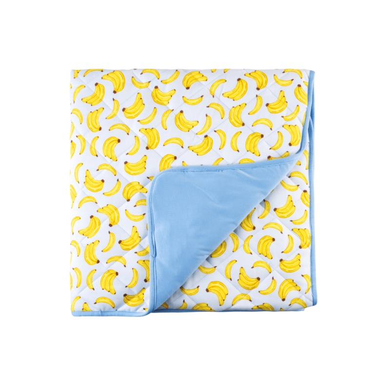 Dream Toddler Blanket – Blue Bananas