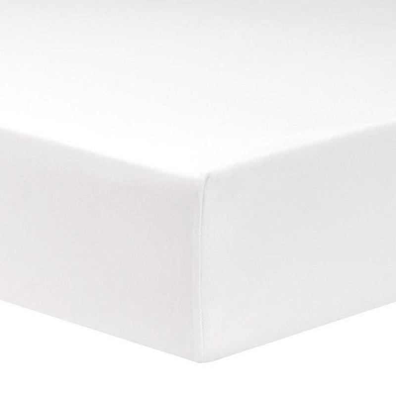 Liz and Roo White Egyptian Cotton Crib Sheet-1