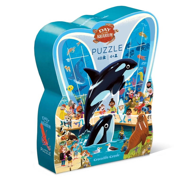 48-Piece Puzzle | Day at the Aquarium