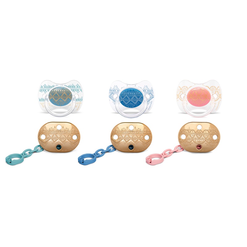 premium soother + premium soother clip