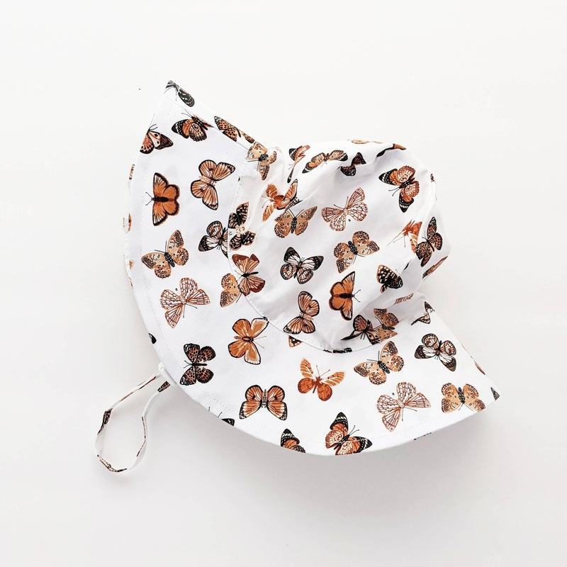 Butterflies  Baby & Toddler Sunhat UPF 50+ 0-6 months