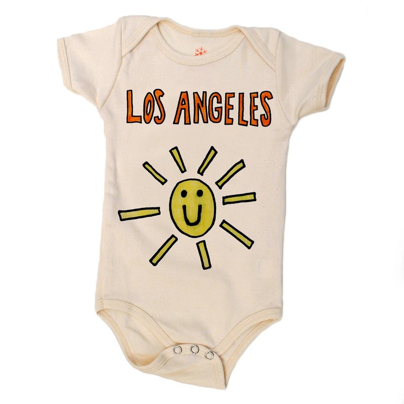 LA Sunshine – Baby Organic Onesie 0-3m onesie