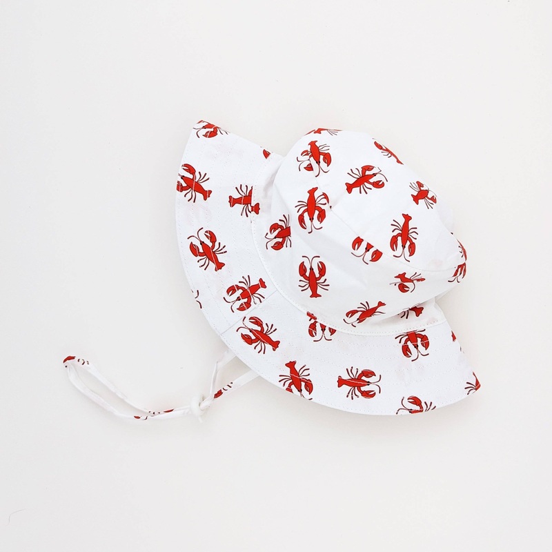 Lobster Bucket Hat 0-6 months