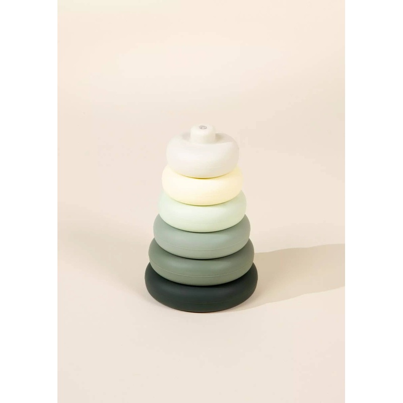 Set of 6 Silicone Stackable Rings