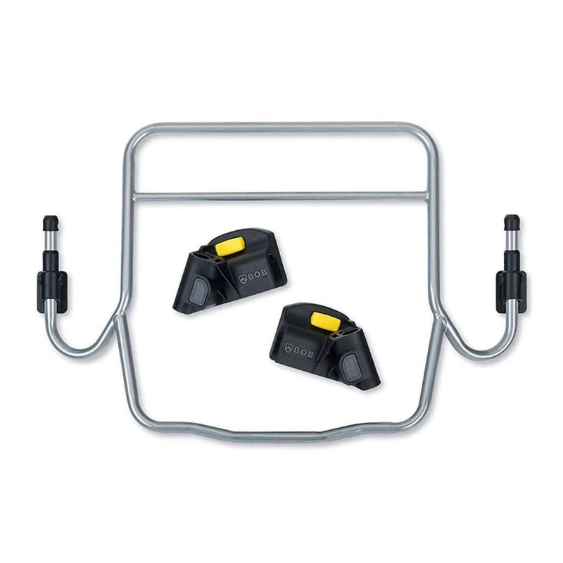 BOB Gear Single Jogging Stroller Adapter for Peg Perego Infant Car Seats Black