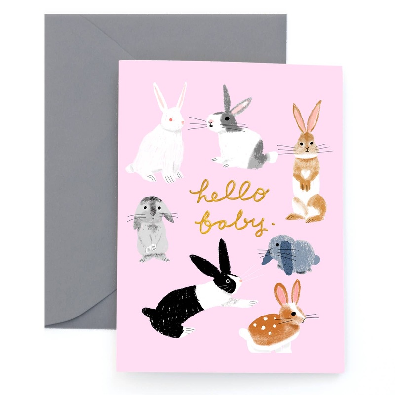 USAGI THREE – Baby Card