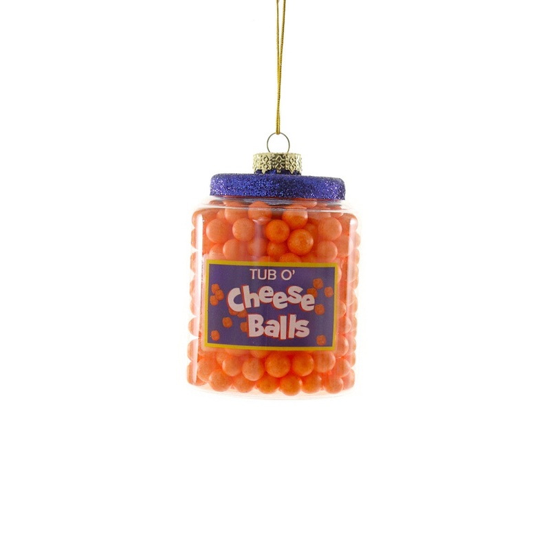 CHEESE BALLS Christmas Ornament