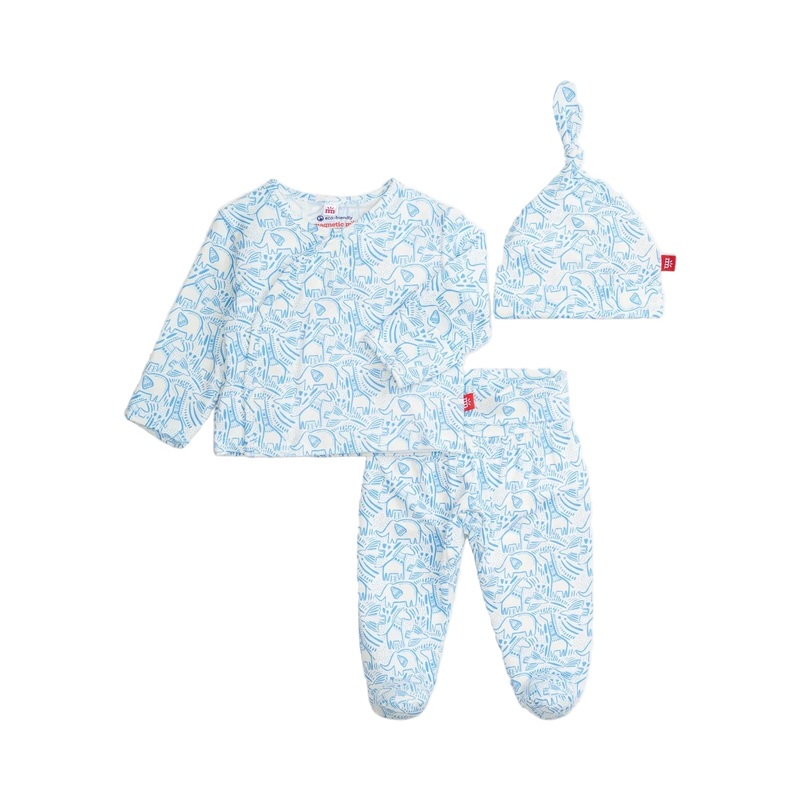 Magnetic Me Take Me Home Outfit  – Blue Kimono Preemie