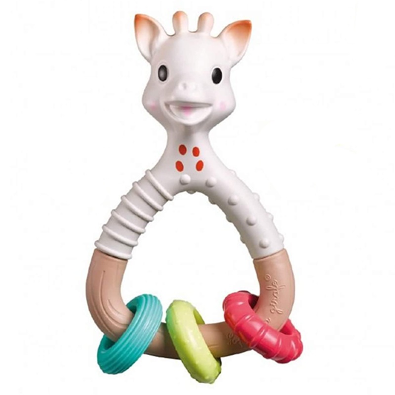 Calisson Inc Sophie La Girafe Natur’s Ring Rattle