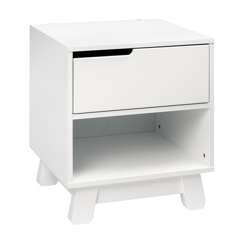 Hudson Nightstand with USB Port White