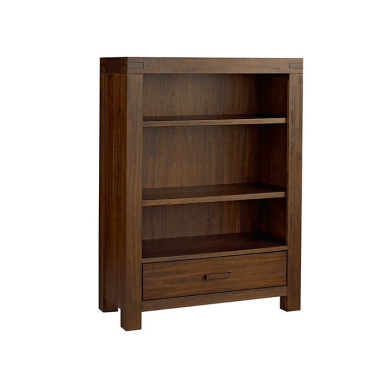 Oxford Piermont Collection Bookcase in Rustic Farmhouse Brown