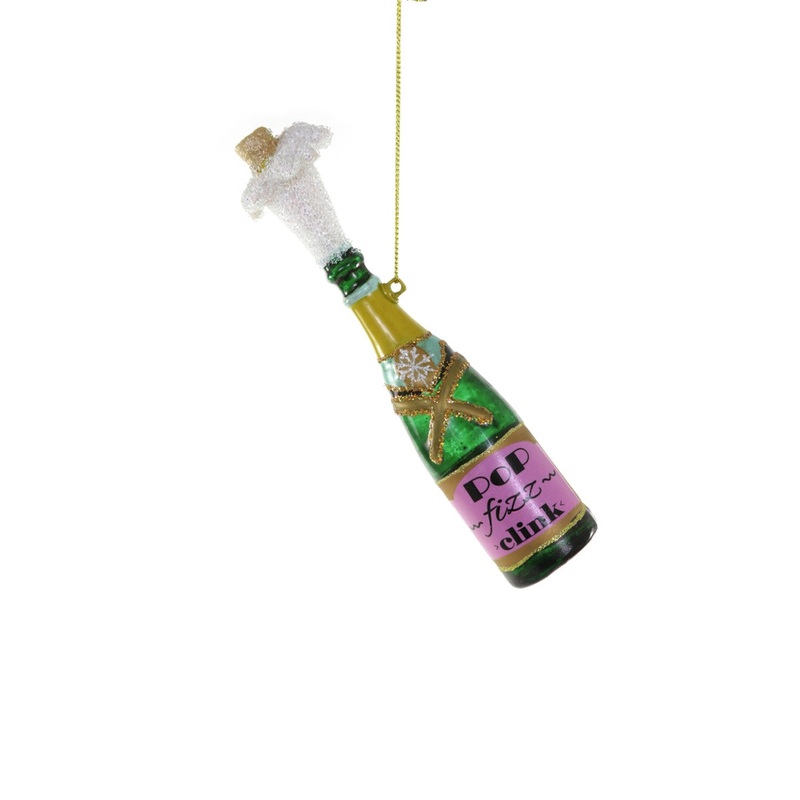 POP! CLINK! FIZZ! Christmas Ornament