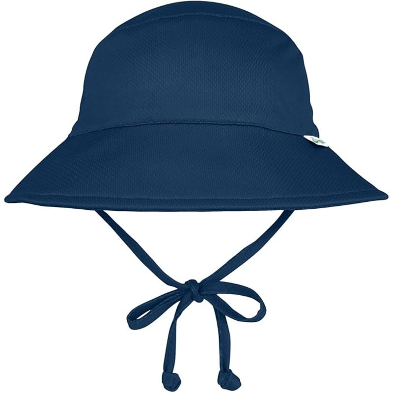 UPF 50+ Breathable Sun Bucket Hat – Navy