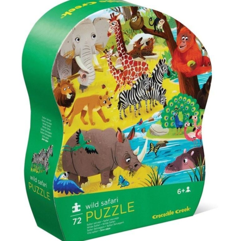 Wild Safari – 72-Piece Junior Jigsaw Puzzle