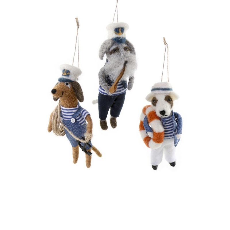 A Sailor Went To Sea Holiday Ornament, Assorted
