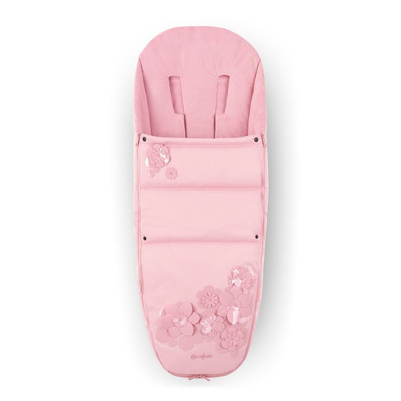 CYBEX Footmuff – Simply Flowers – Pale blush