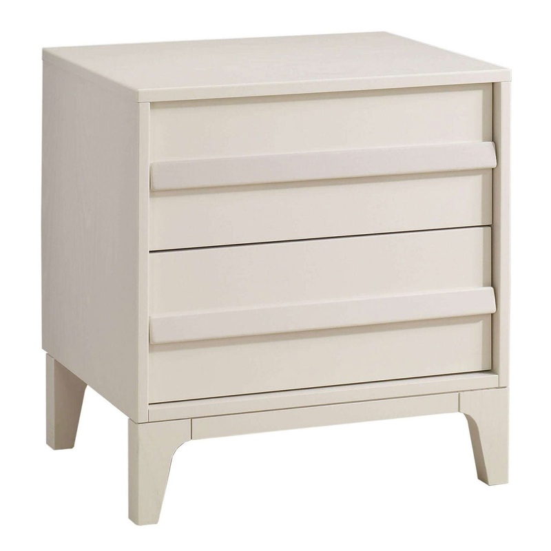 Natart Kyoto Nightstand White