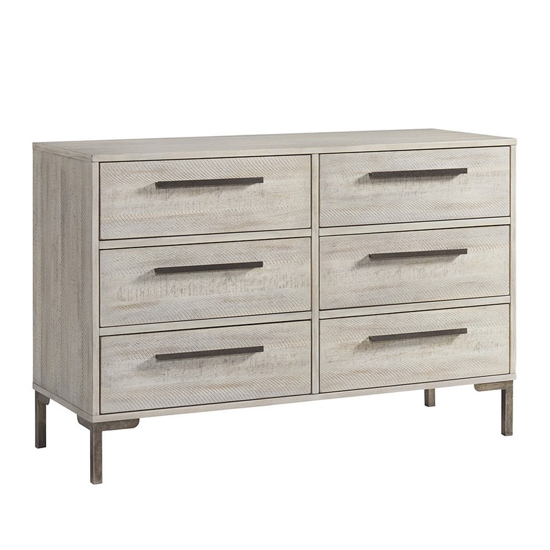 Westwood Beck 6 Drawer Dresser In Willow