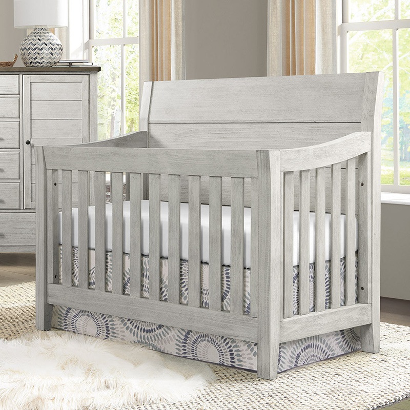 Westwood Timber Ridge Collection Convertible Crib in Weathered White and Sierra
