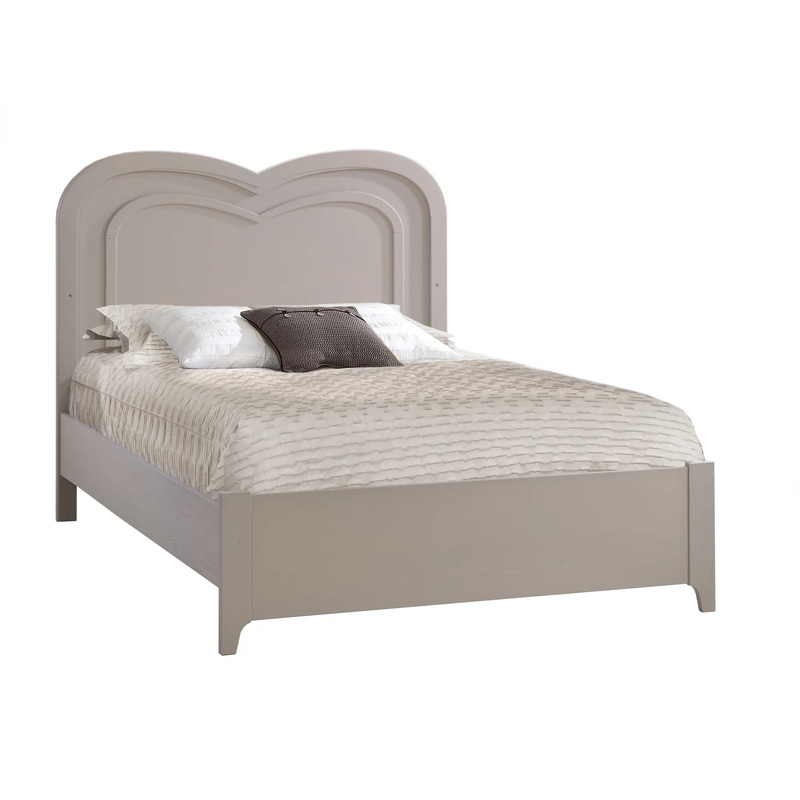 Natart Greta Double bed 54″ (low profile footboard) Dove