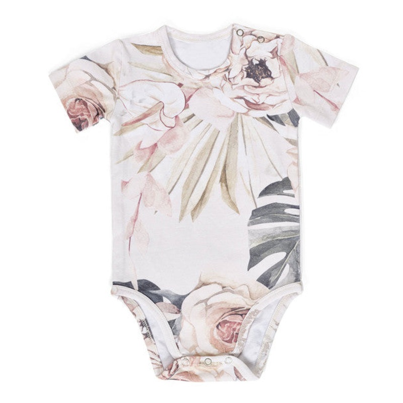 Oilo Vintage bloom Onesie 3-6 months