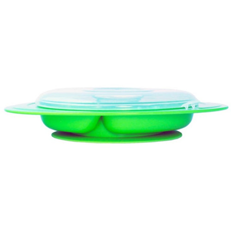 ThinkBaby ThinkSaucer Suction Plate – Light Green