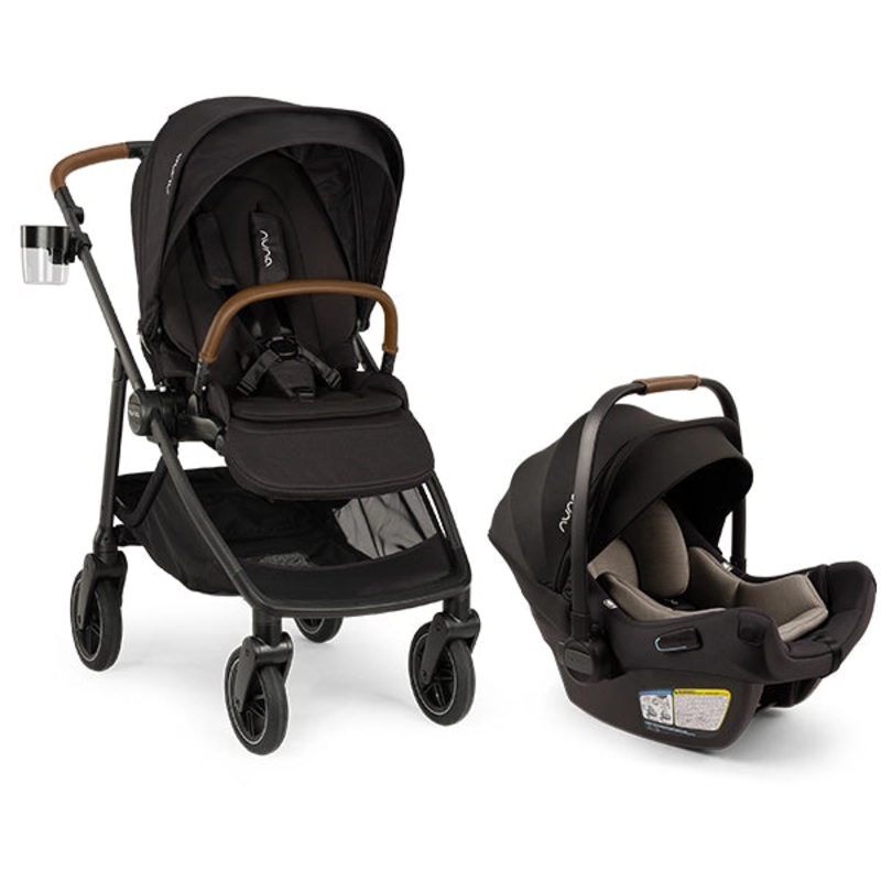Nuna Swiv + PIPA Aire with Pipa Series Base Travel System Caviar/Caviar