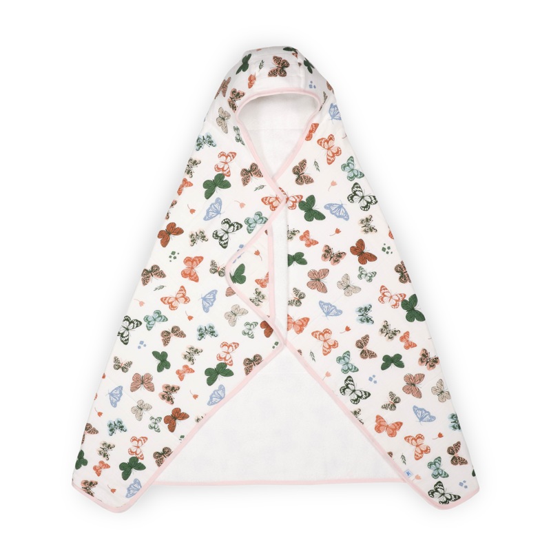 Toddler Hooded Towel – Butterflies Butterflies