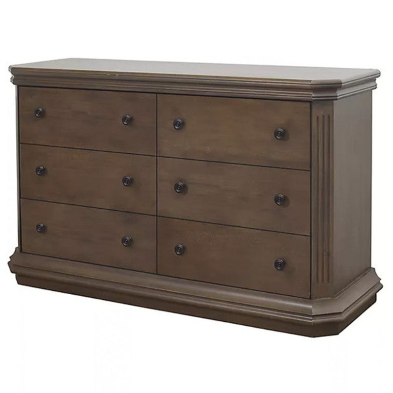 Sorelle Sutton Double Dresser in Chocolate